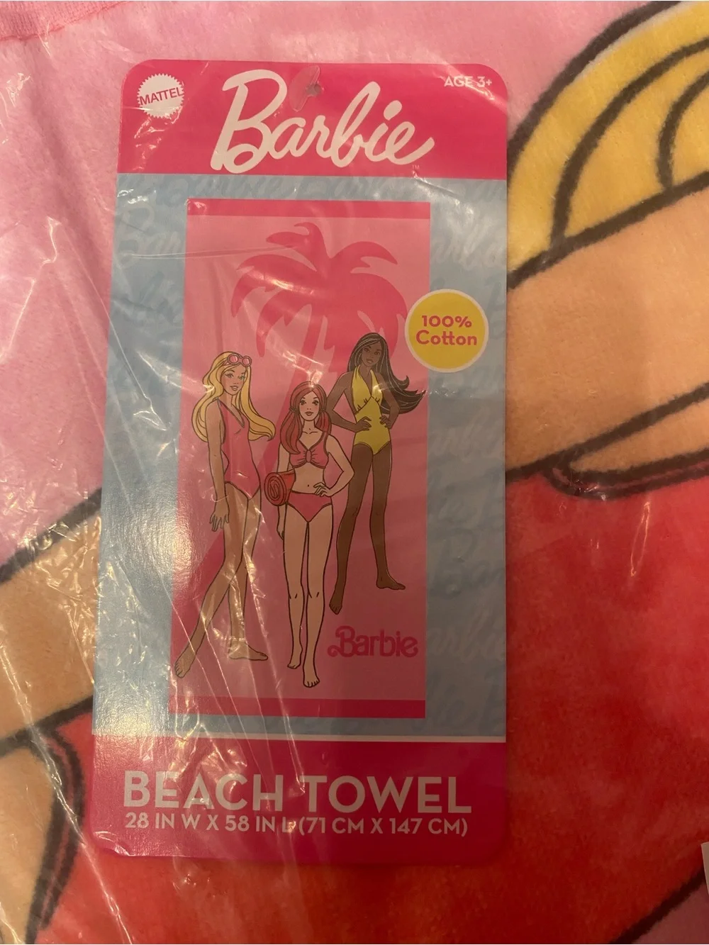 Barbie Beach Towel